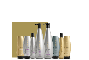 Fotos dos produtos da Linha Blond System